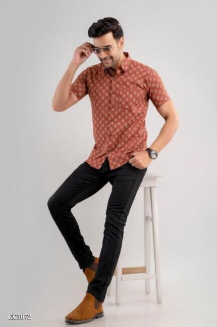 Jaipuri Print Men's Shirt