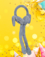Cute jumping rabbit with chuchu sound boys earmuffs for kids girls (RANDOM COLOR Ear Muff (Pack of 1)