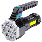 Flashlight Torch Cob 7led Hand Light