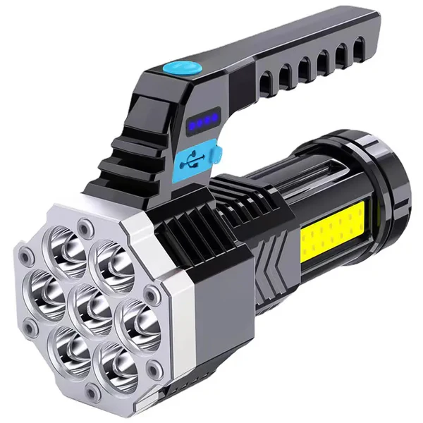 Flashlight Torch Cob 7led Hand Light