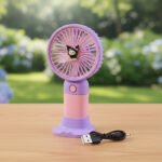 USB Rechargeable Mini Desktop Fan