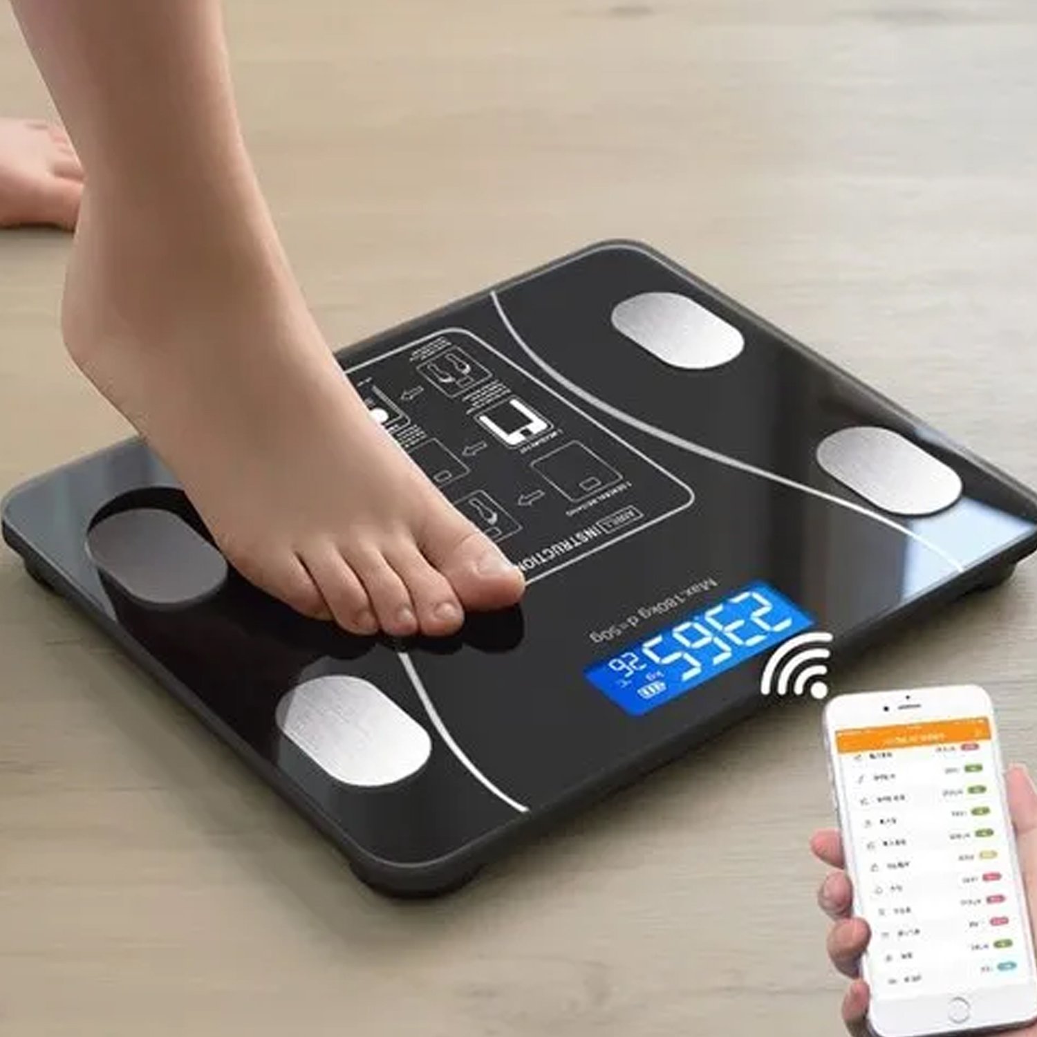 BMI tracking scale