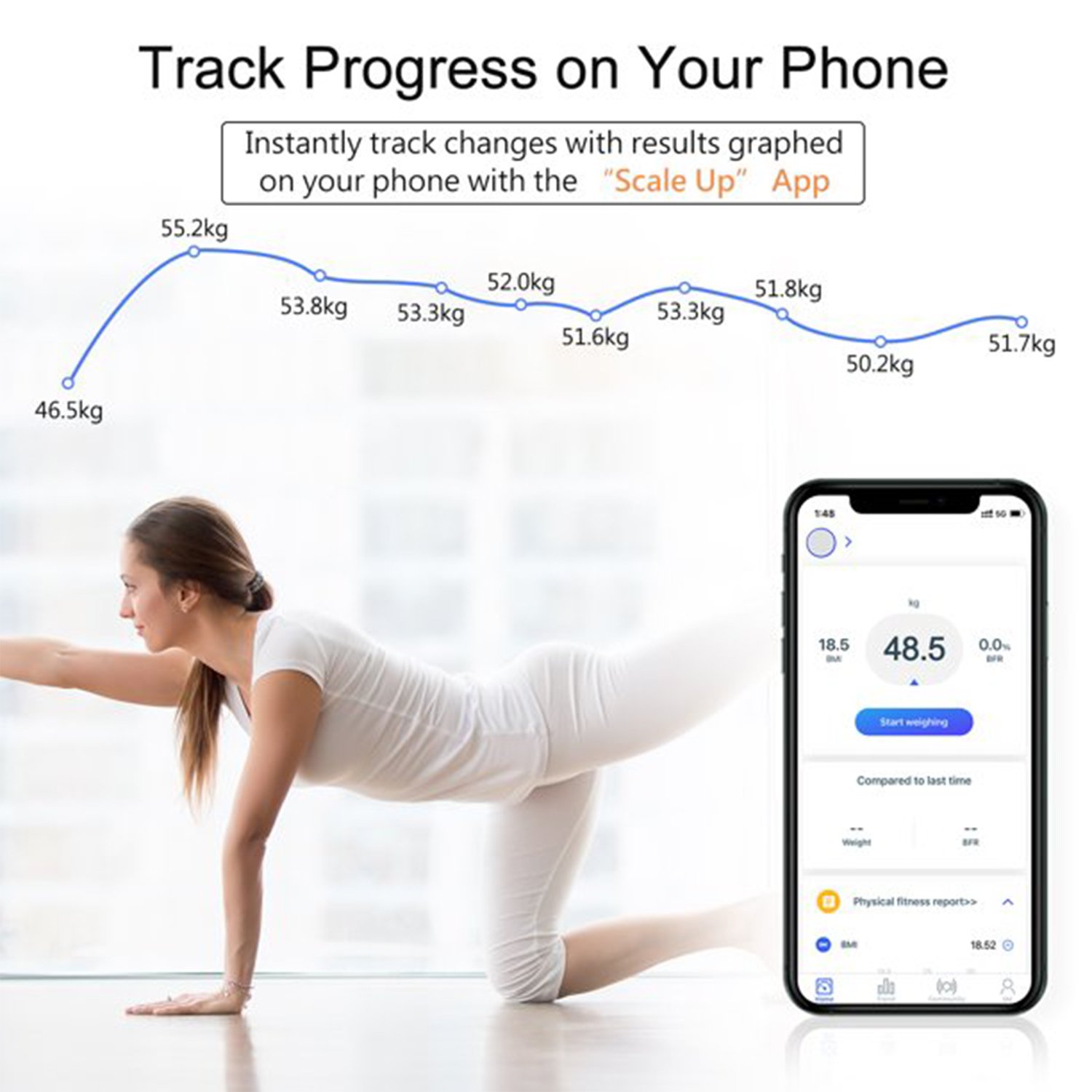 BMI tracking scale 3