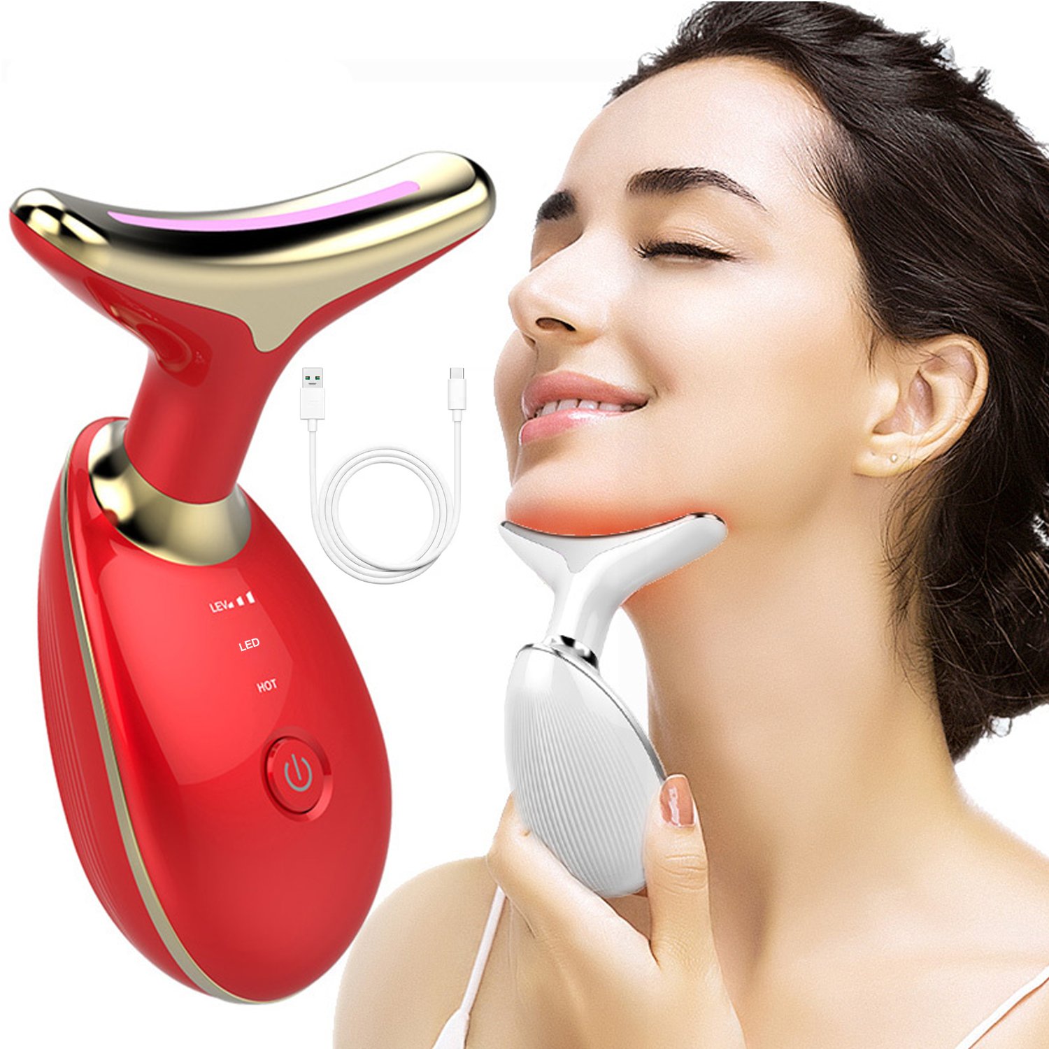 Electric face massager